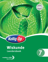 Cover image: Kollig Op Wiskunde Graad 7 Leerdersboek 1st edition 9780796236517