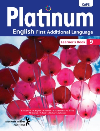 Cover image: Platinum English First Additional Language Grade 9 Learner's Book 1st edition 9780636139732