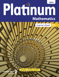 Cover image: Platinum Mathematics Grade 11 Learner's Book 1st edition 9780636135451