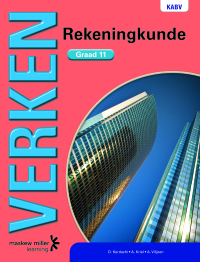 Cover image: Verken Rekeningkunde Graad 11 Leerderboek 1st edition 9780636138094