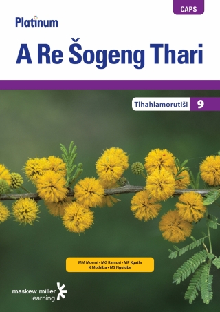 Cover image: Platinum A Re Šogeng Thari (Sepedi HL) Grade 9 Teacher's Guide 1st edition 9780636140837