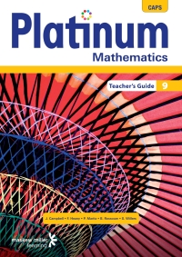 Cover image: Platinum Mathematics Grade 9 Teacher's Guide 1st edition 9780636141476