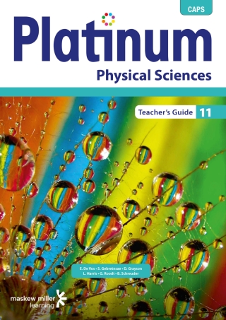 Cover image: Platinum Physical Sciences Grade 11 Teacher's Guide (1-year licence) 1st edition 9780636135161