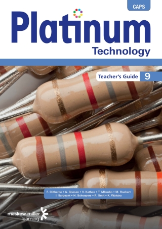 Cover image: Platinum Technology Grade 9 Teacher's Guide (1-year licence) 1st edition 9780636140097