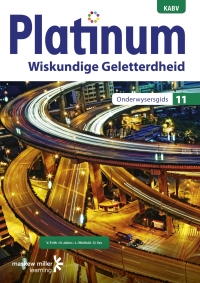 Cover image: Platinum Wiskundige Geletterdheid Graad 11 Onderwysersgids 1st edition 9780636138506