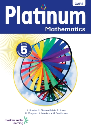 Cover image: Platinum Mathematics Grade 5 Teacher's Guide 1st edition 9780636135376