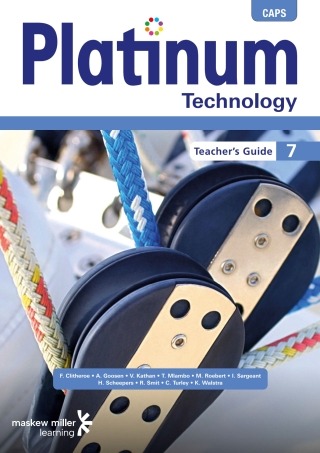 Cover image: Platinum Technology Grade 7 Teacher's Guide (1-year licence) 1st edition 9780636140059