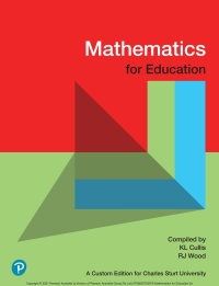 Cover image: Mathematics for Education (Custom Edition) 1st edition 9780655703976