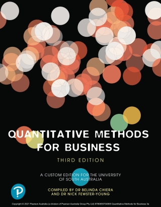 Cover image: Quantitative Methods for Business (Custom Edition) 3rd edition 9780655704805