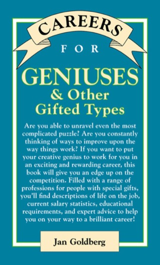 Cover image: Careers for Geniuses & Other Gifted Types 1st edition 9780658004650