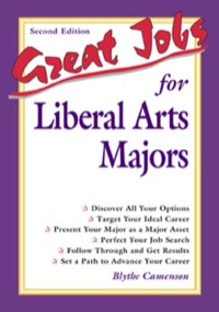 Cover image: Great Jobs for Liberal Arts Majors 1st edition 9780658017667