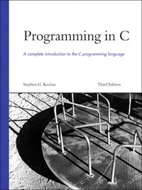 صورة الغلاف: Programming in C 3rd edition 9780672326660