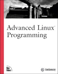 Cover image: Advanced Linux Programming 1st edition 9780735710436
