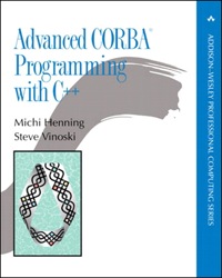 Cover image: Advanced CORBA® Programming with C++ 1st edition 9780201379273