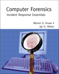 Imagen de portada: Computer Forensics 1st edition 9780201707199