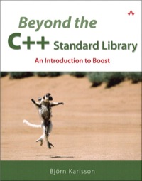 Imagen de portada: Beyond the C++ Standard Library 1st edition 9780321133540
