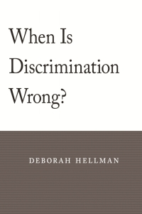 Cover image: When Is Discrimination Wrong? 9780674060296