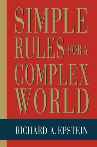Imagen de portada: Simple Rules for a Complex World 9780674808218