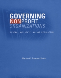 Cover image: Governing Nonprofit Organizations 9780674030459