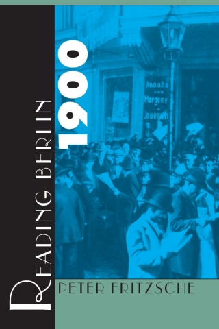Cover image: Reading Berlin 1900 9780674748811