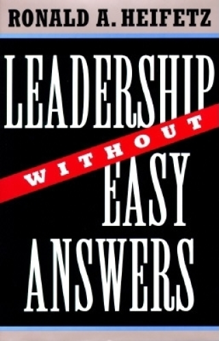 Cover image: Leadership Without Easy Answers 1st edition 9780674518582