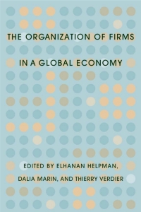 Cover image: The Organization of Firms in a Global Economy 9780674030817