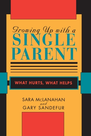 Imagen de portada: Growing Up With a Single Parent 9780674364080