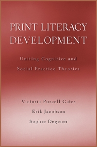 Titelbild: Print Literacy Development 9780674015180