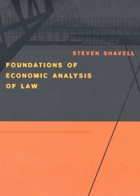 Cover image: Foundations of Economic Analysis of Law 9780674011557