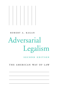 Cover image: Adversarial Legalism 9780674238367
