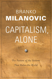 Cover image: Capitalism, Alone 9780674260306