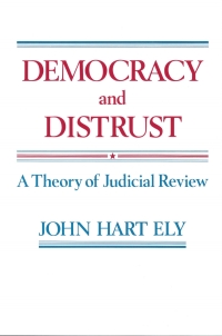 Cover image: Democracy and Distrust 9780674196377