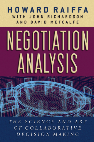 Cover image: Negotiation Analysis 9780674024144