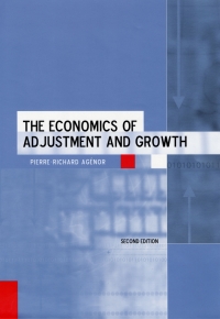 Cover image: The Economics of Adjustment and Growth 9780674015784