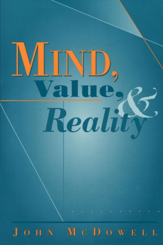 Imagen de portada: Mind, Value, and Reality 9780674007130