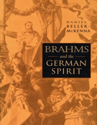 Cover image: Brahms and the German Spirit 9780674013186