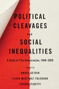 Cover image: Political Cleavages and Social Inequalities 9780674248427