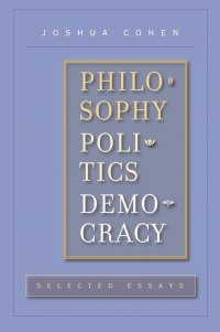 Imagen de portada: Philosophy, Politics, Democracy 9780674034488