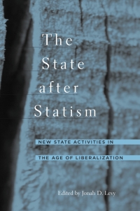 Cover image: The State after Statism 9780674022768