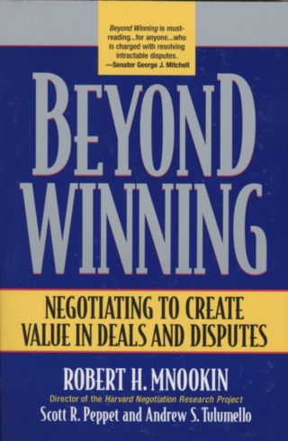 Cover image: Beyond Winning 9780674012318