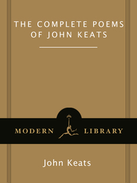 Cover image: The Complete Poems of John Keats 9780679601081
