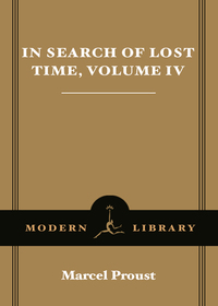 Cover image: In Search of Lost Time, Volume IV 9780679600299