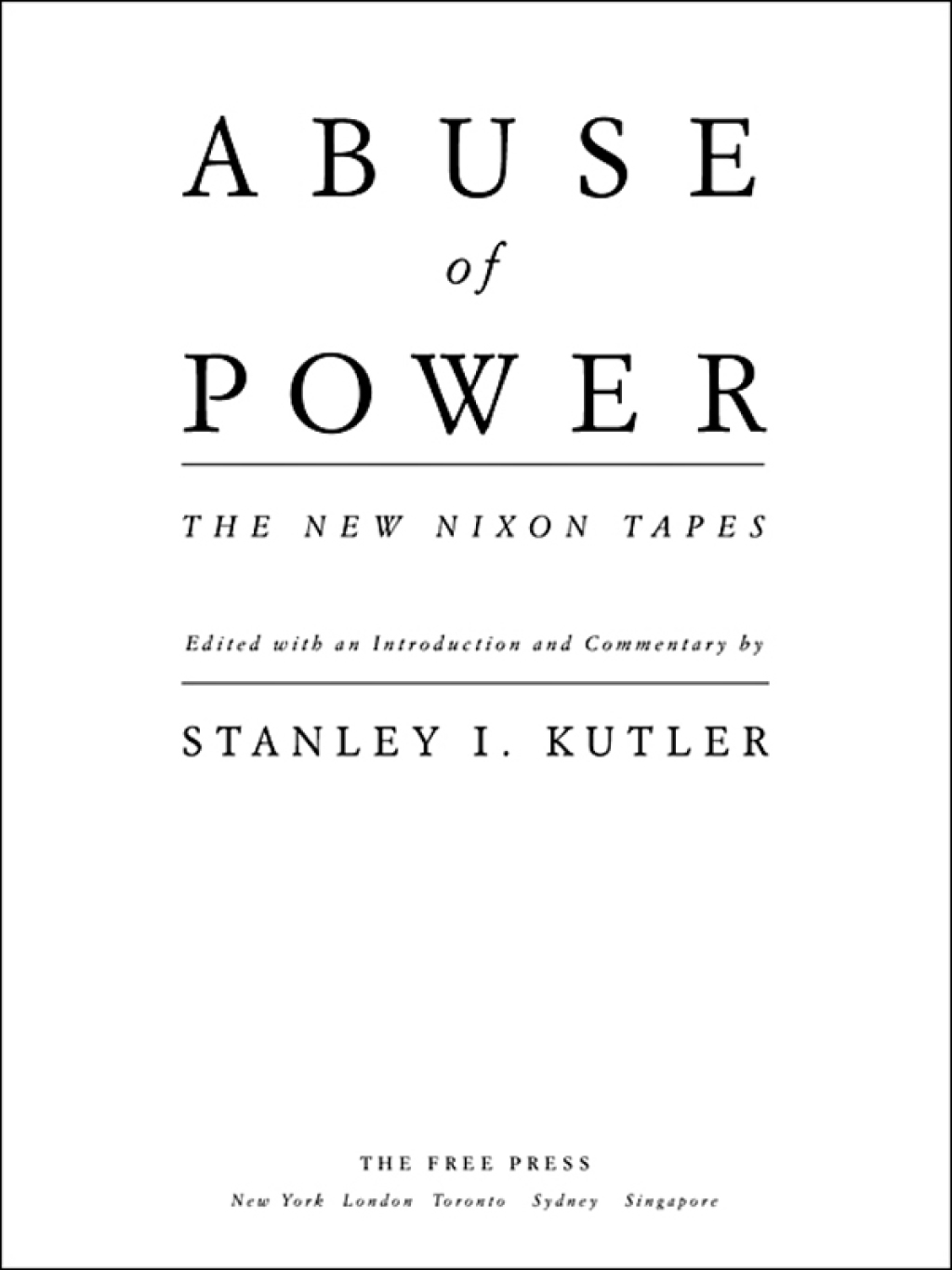 Abuse Of Power