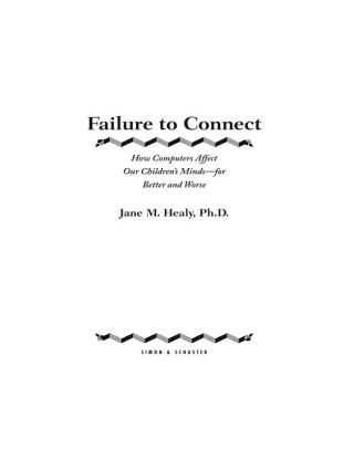 Cover image: Failure to Connect 9780684855394