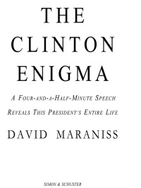 Cover image: The Clinton Enigma 9780684862965