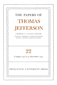 Cover image: The Papers of Thomas Jefferson, Volume 22 9780691047287