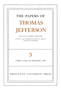 Cover image: The Papers of Thomas Jefferson, Volume 3 9780691045351