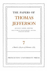 Cover image: The Papers of Thomas Jefferson, Volume 7 9780691045399