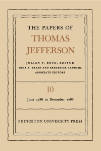 Cover image: The Papers of Thomas Jefferson, Volume 10 9780691045429