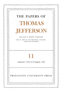 Cover image: The Papers of Thomas Jefferson, Volume 11 9780691045436